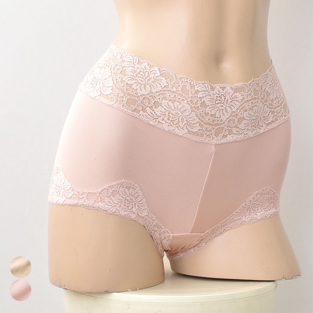 シルクショーツ ゆったり深履き ボックスタイプ 日本製